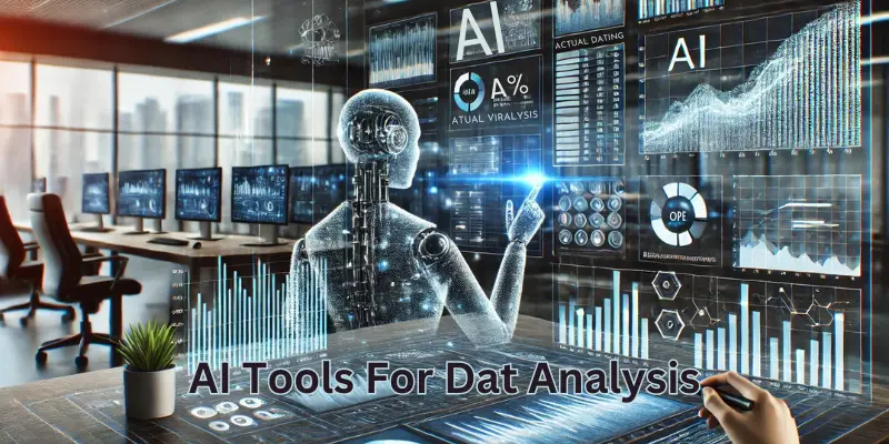 A visual representation of how AI tools process and analyze large datasets to provide valuable insights
